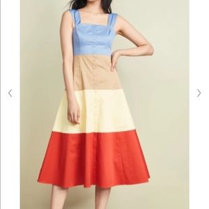 Never worn Staud Ariel dress, size 6